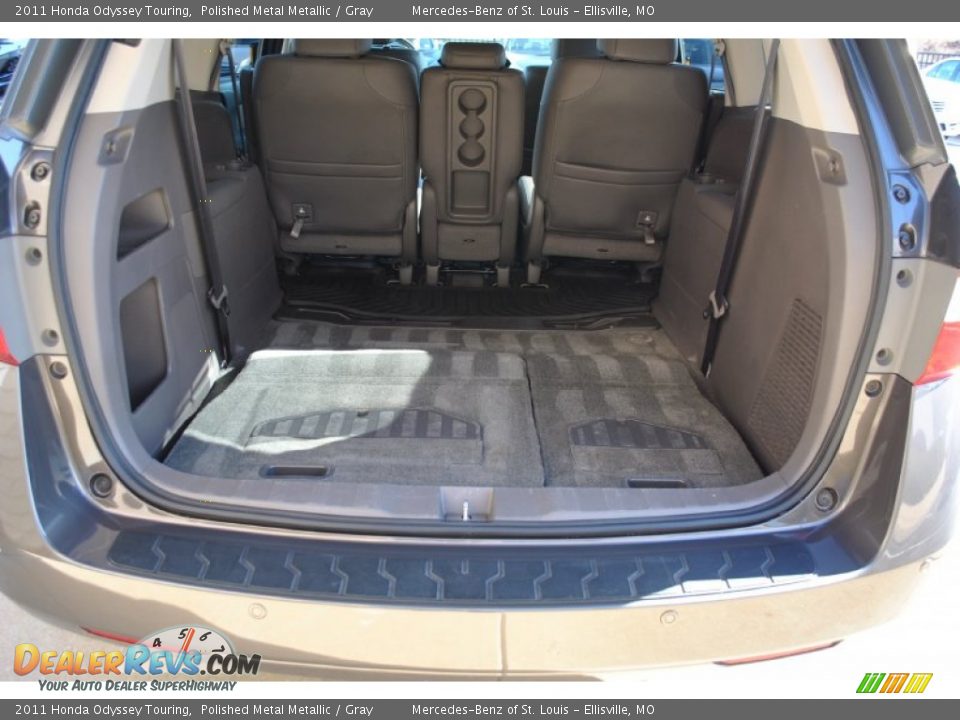 2011 Honda Odyssey Touring Polished Metal Metallic / Gray Photo #12