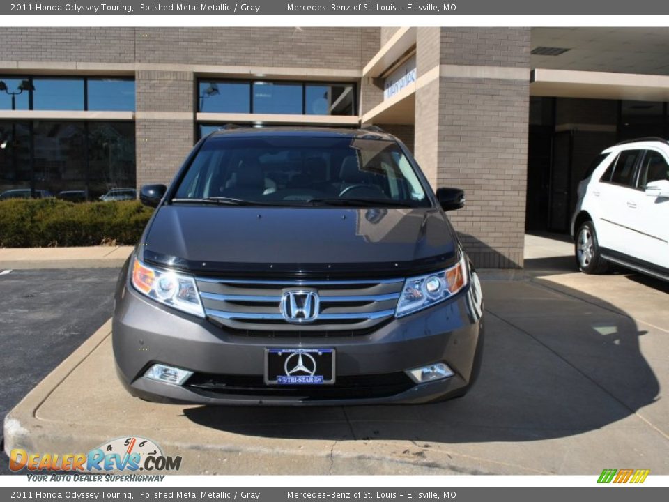 2011 Honda Odyssey Touring Polished Metal Metallic / Gray Photo #24