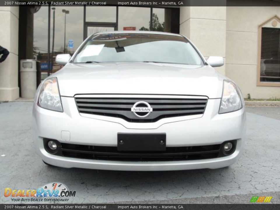2007 Nissan Altima 2.5 S Radiant Silver Metallic / Charcoal Photo #5