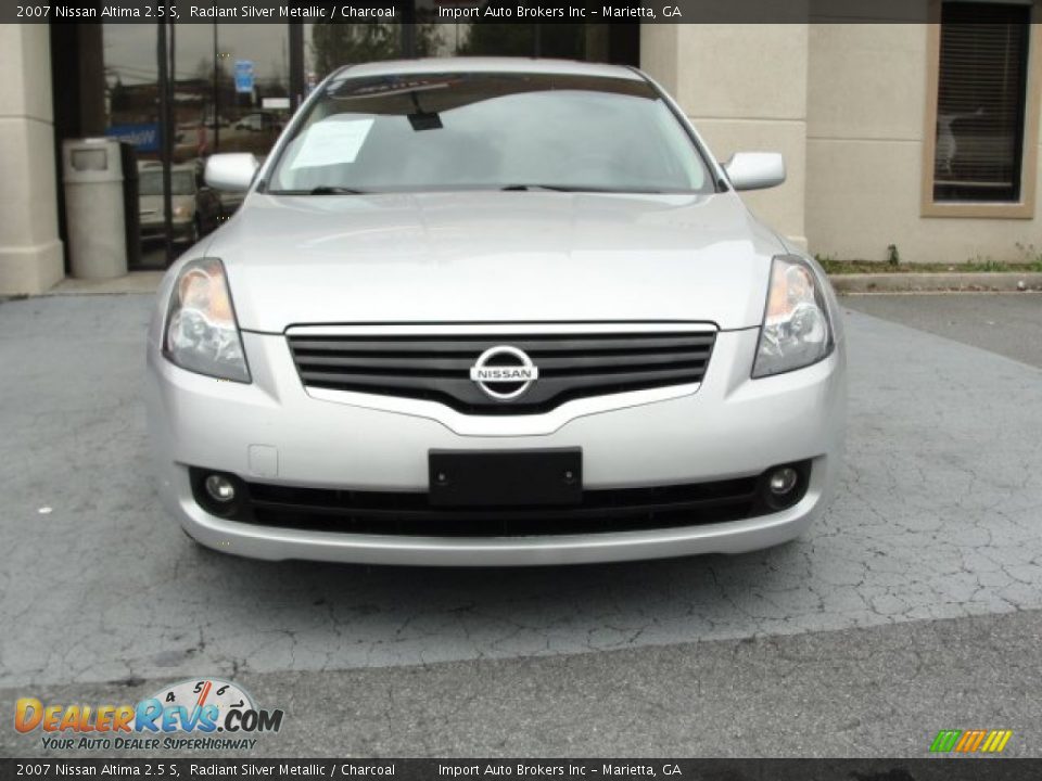 2007 Nissan Altima 2.5 S Radiant Silver Metallic / Charcoal Photo #6