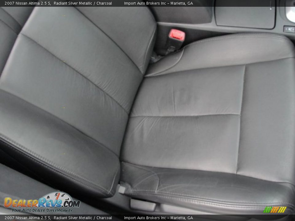 2007 Nissan Altima 2.5 S Radiant Silver Metallic / Charcoal Photo #15