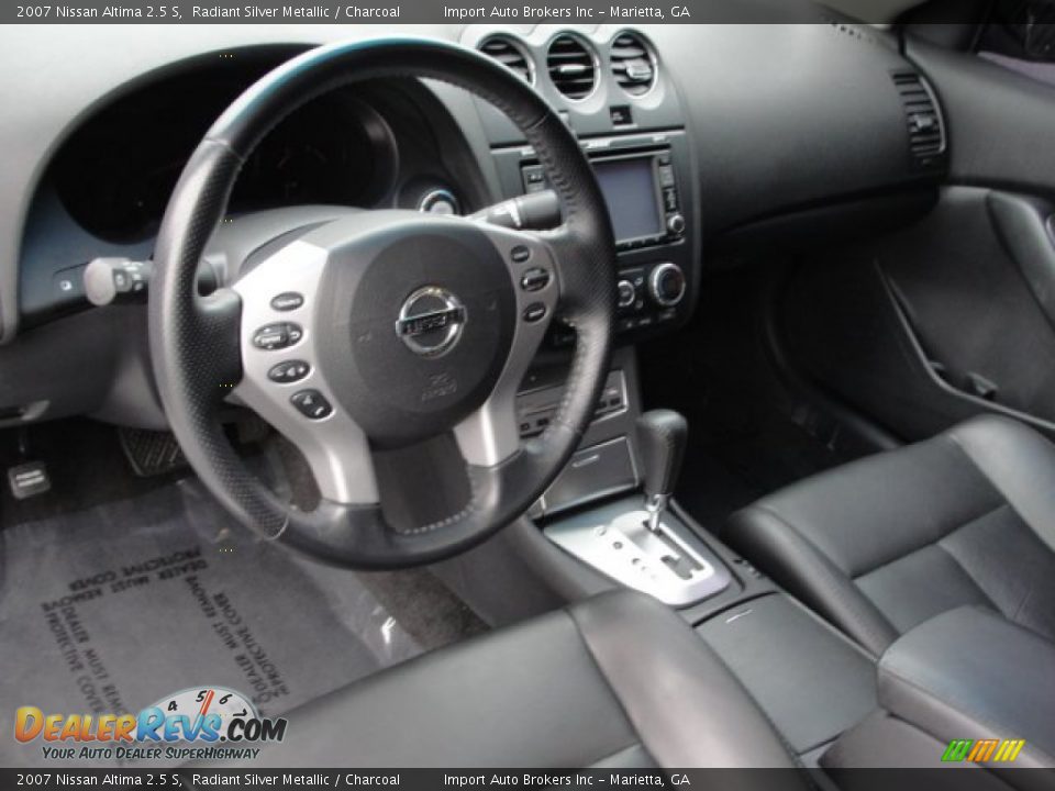 2007 Nissan Altima 2.5 S Radiant Silver Metallic / Charcoal Photo #19