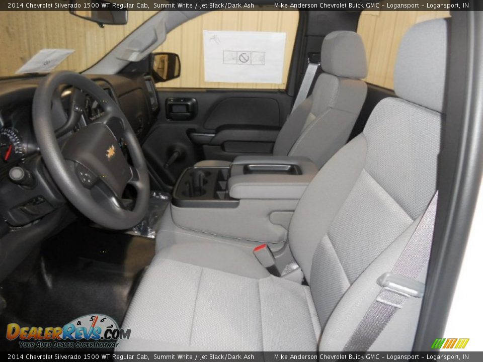 2014 Chevrolet Silverado 1500 WT Regular Cab Summit White / Jet Black/Dark Ash Photo #5