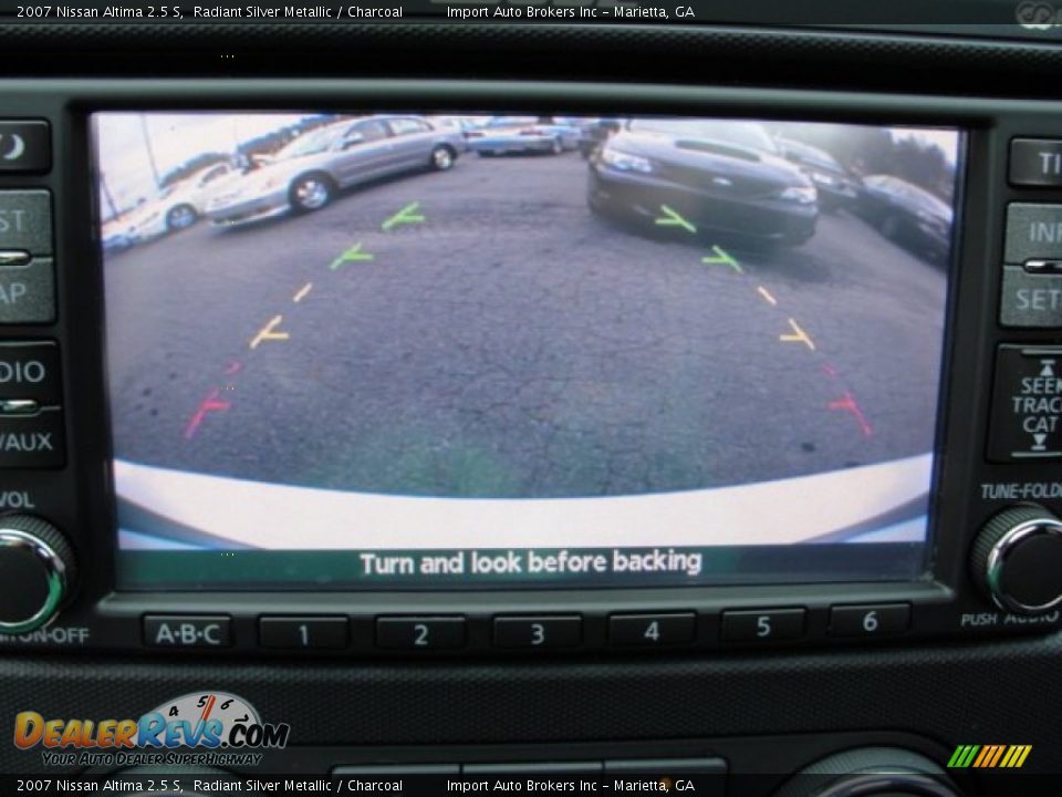 2007 Nissan Altima 2.5 S Radiant Silver Metallic / Charcoal Photo #28