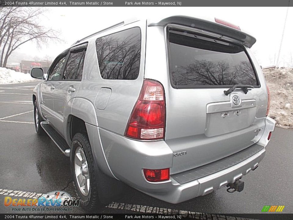 2004 Toyota 4Runner Limited 4x4 Titanium Metallic / Stone Photo #3