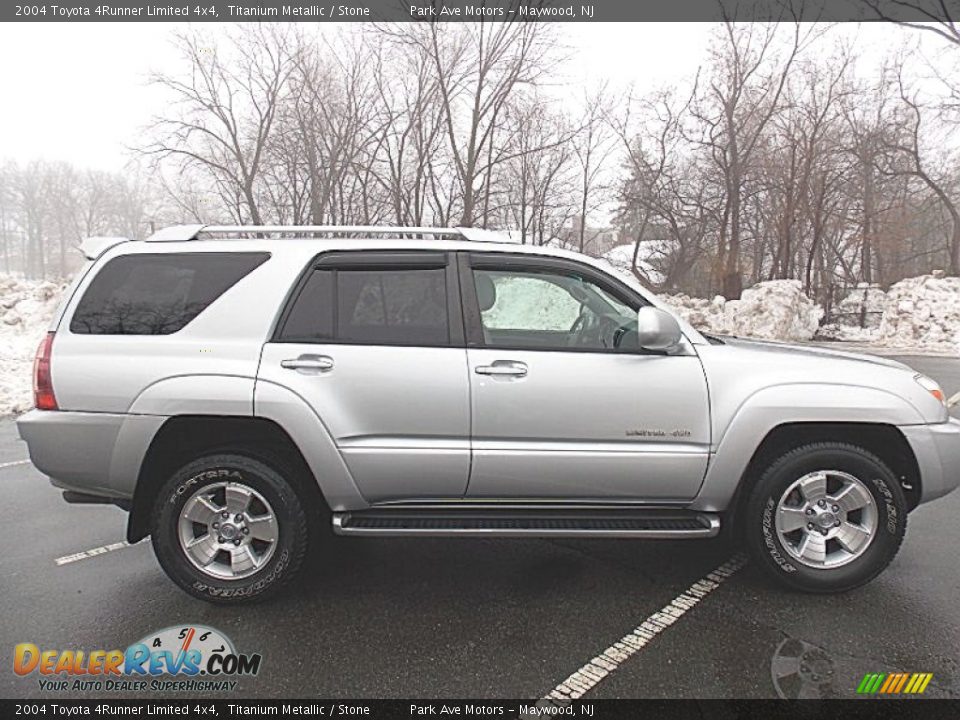 2004 Toyota 4Runner Limited 4x4 Titanium Metallic / Stone Photo #6