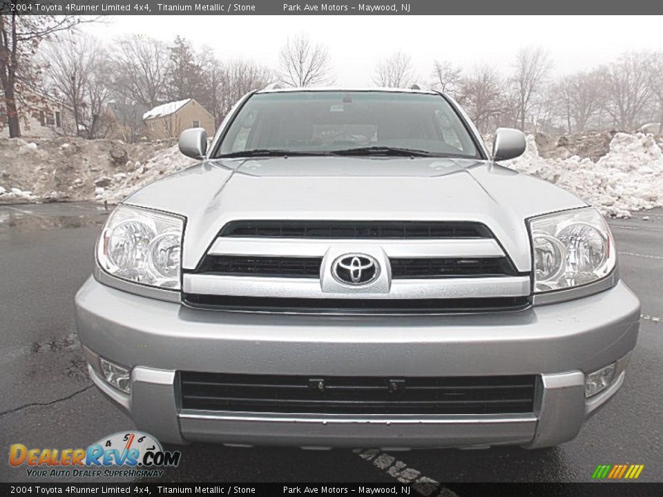 2004 Toyota 4Runner Limited 4x4 Titanium Metallic / Stone Photo #8