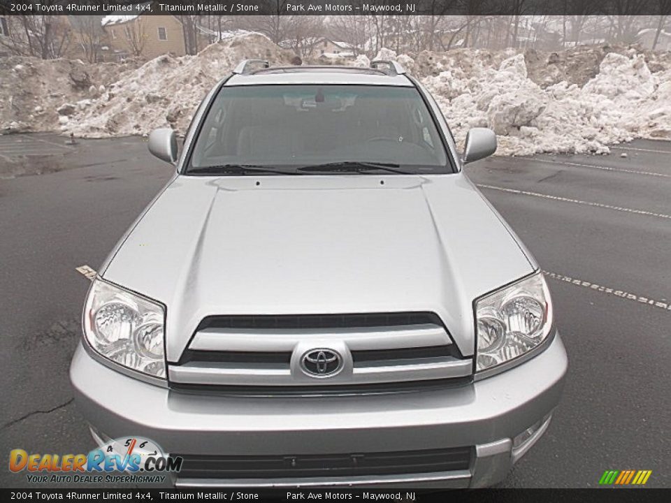 2004 Toyota 4Runner Limited 4x4 Titanium Metallic / Stone Photo #9