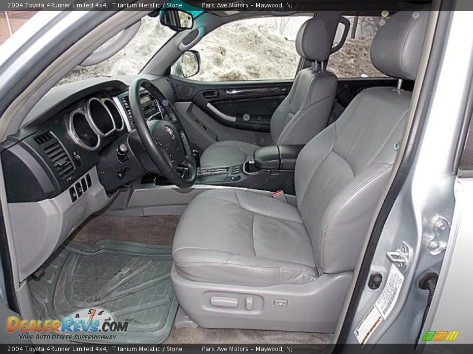 Stone Interior - 2004 Toyota 4Runner Limited 4x4 Photo #12