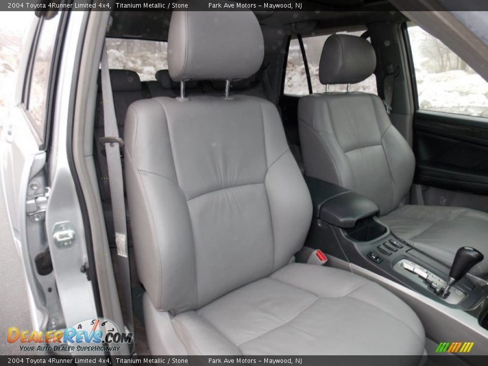 2004 Toyota 4Runner Limited 4x4 Titanium Metallic / Stone Photo #19
