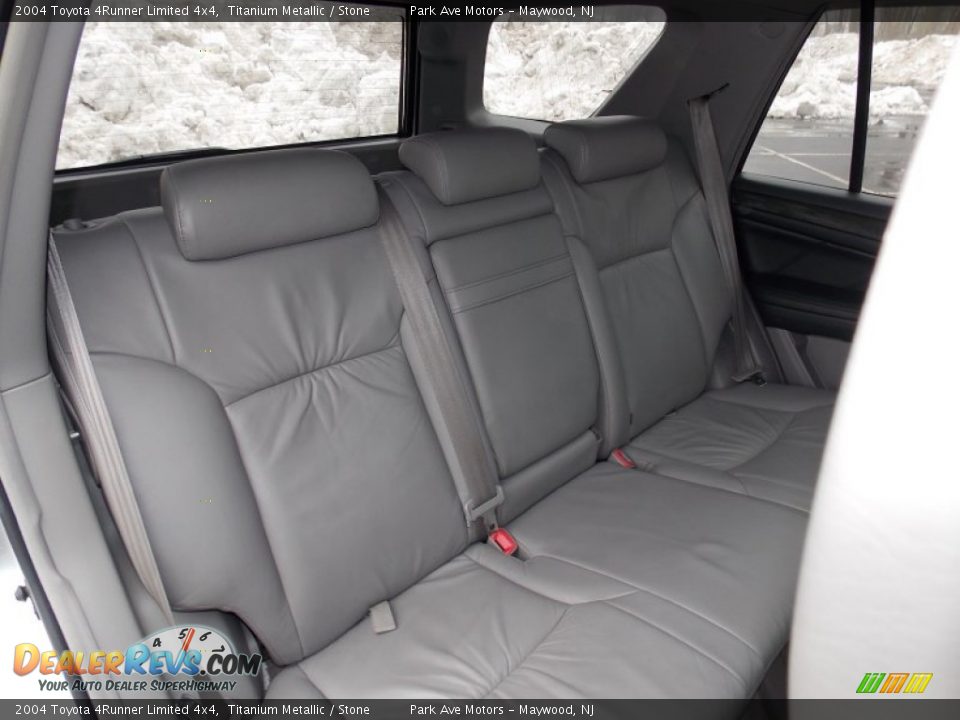 2004 Toyota 4Runner Limited 4x4 Titanium Metallic / Stone Photo #22