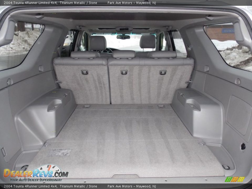 2004 Toyota 4Runner Limited 4x4 Titanium Metallic / Stone Photo #24