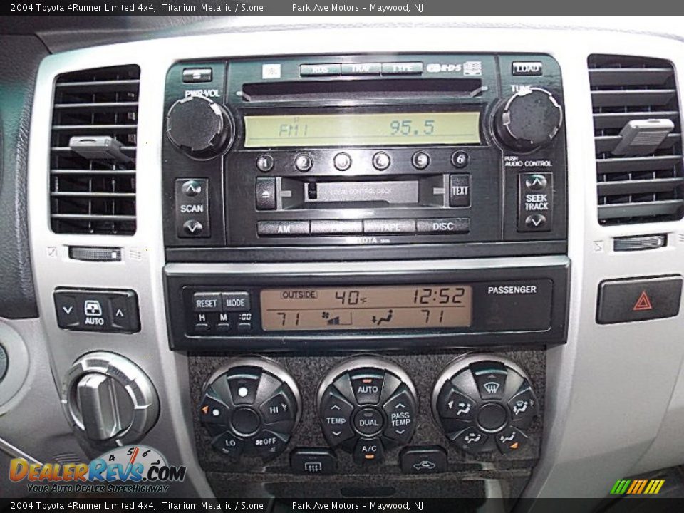 2004 Toyota 4Runner Limited 4x4 Titanium Metallic / Stone Photo #30