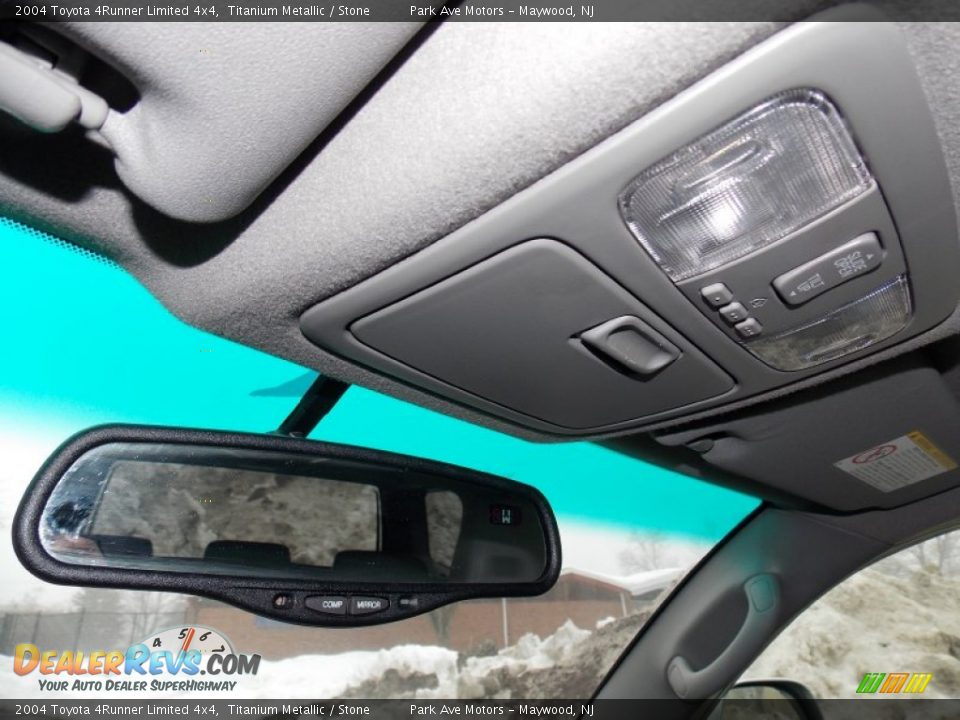 2004 Toyota 4Runner Limited 4x4 Titanium Metallic / Stone Photo #32