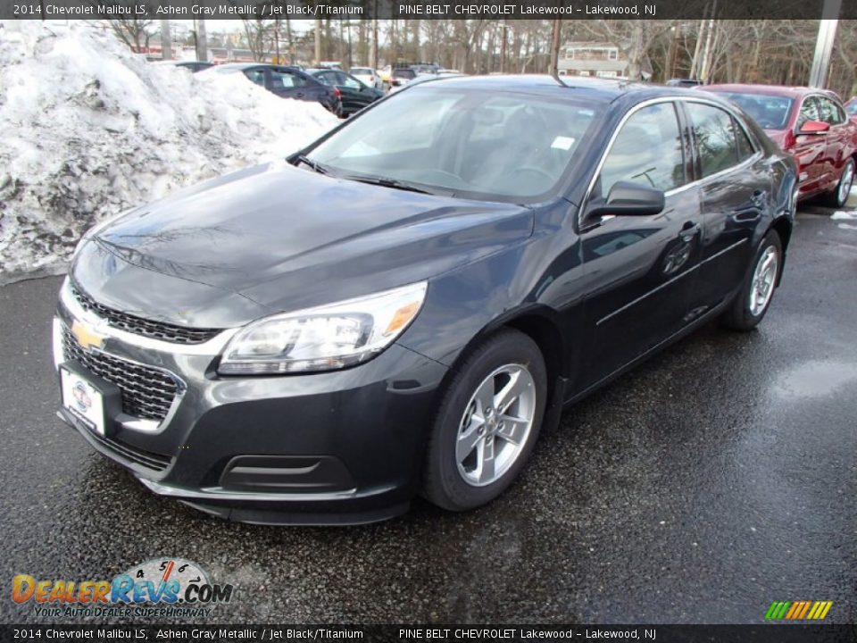 2014 Chevrolet Malibu LS Ashen Gray Metallic / Jet Black/Titanium Photo #1