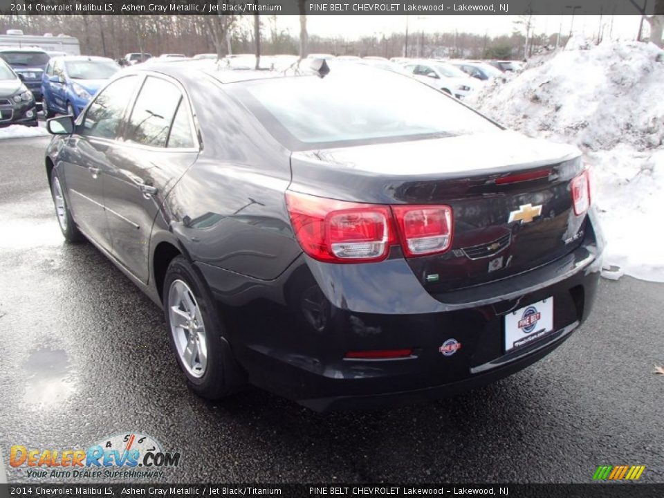 2014 Chevrolet Malibu LS Ashen Gray Metallic / Jet Black/Titanium Photo #2