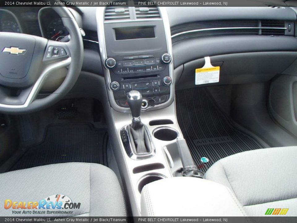 2014 Chevrolet Malibu LS Ashen Gray Metallic / Jet Black/Titanium Photo #5