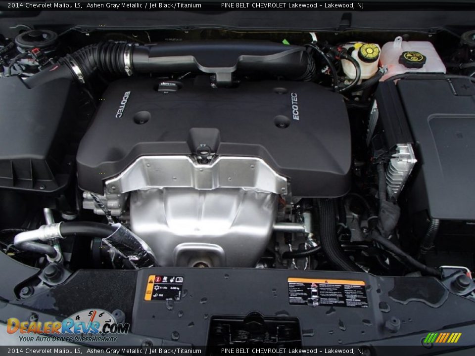 2014 Chevrolet Malibu LS Ashen Gray Metallic / Jet Black/Titanium Photo #9