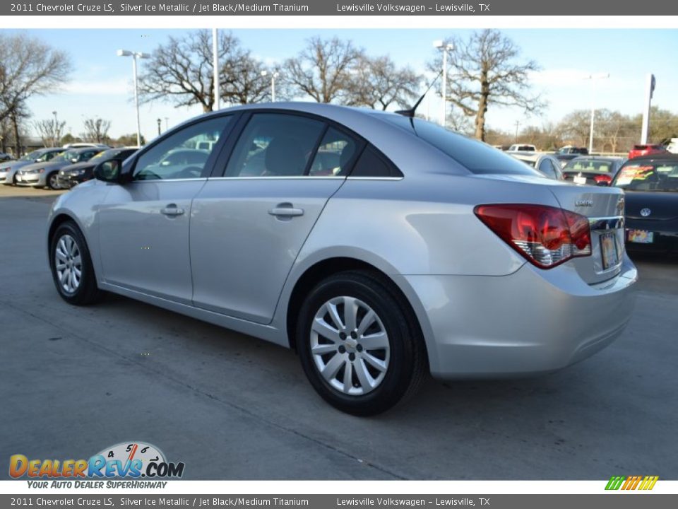 2011 Chevrolet Cruze LS Silver Ice Metallic / Jet Black/Medium Titanium Photo #3