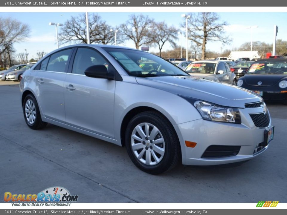 2011 Chevrolet Cruze LS Silver Ice Metallic / Jet Black/Medium Titanium Photo #7