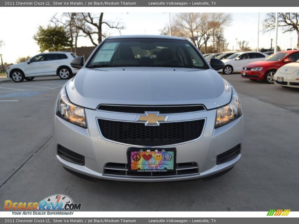 2011 Chevrolet Cruze LS Silver Ice Metallic / Jet Black/Medium Titanium Photo #8