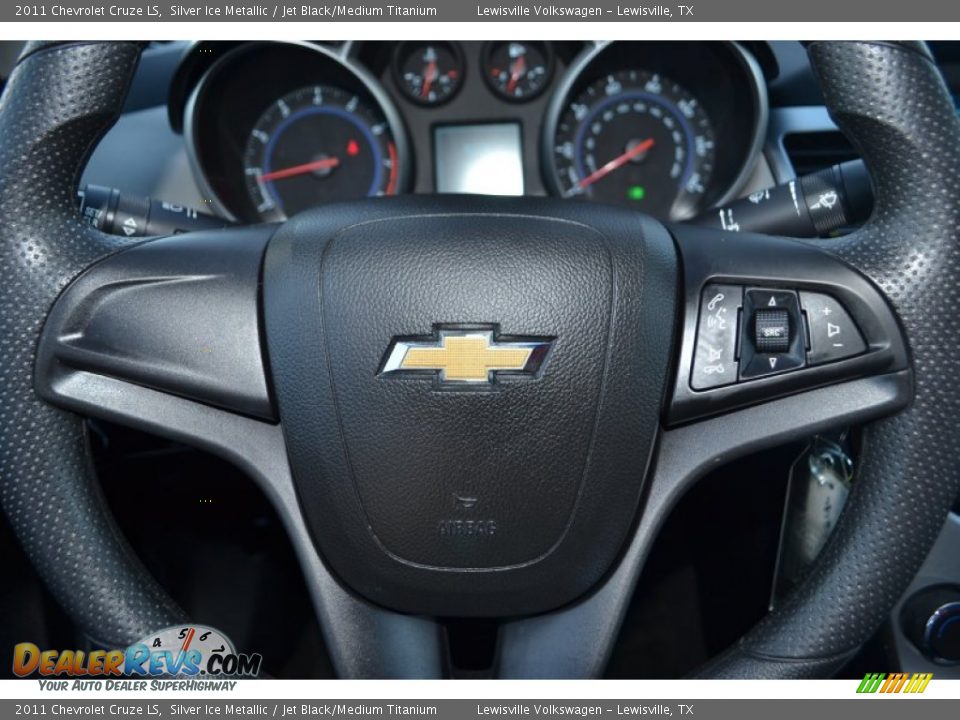2011 Chevrolet Cruze LS Silver Ice Metallic / Jet Black/Medium Titanium Photo #16