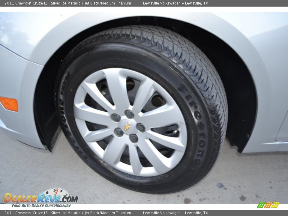2011 Chevrolet Cruze LS Silver Ice Metallic / Jet Black/Medium Titanium Photo #21