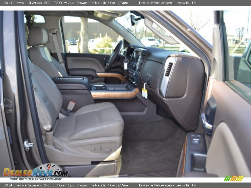 2014 Chevrolet Silverado 1500 LTZ Crew Cab Brownstone Metallic / Cocoa/Dune Photo #10