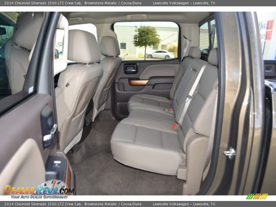 2014 Chevrolet Silverado 1500 LTZ Crew Cab Brownstone Metallic / Cocoa/Dune Photo #12