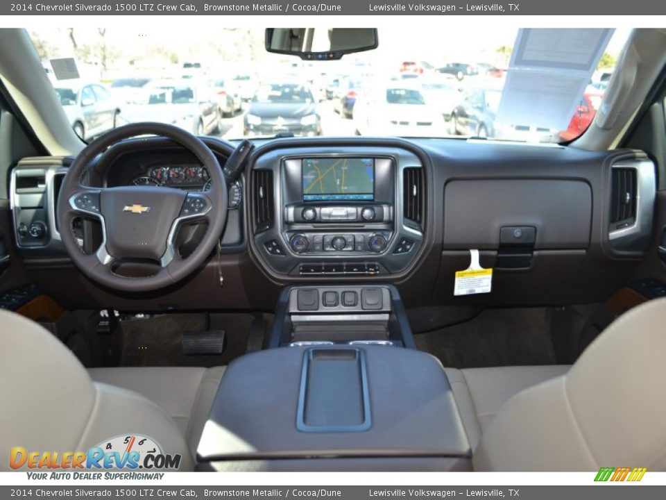 Dashboard of 2014 Chevrolet Silverado 1500 LTZ Crew Cab Photo #14
