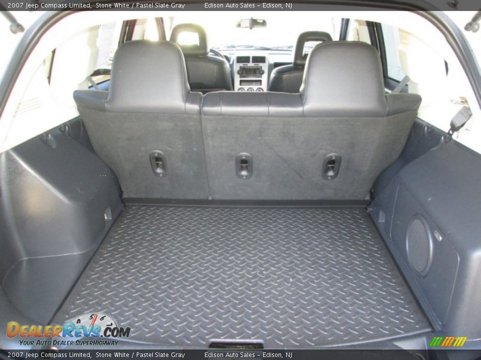 2007 Jeep Compass Limited Stone White / Pastel Slate Gray Photo #24