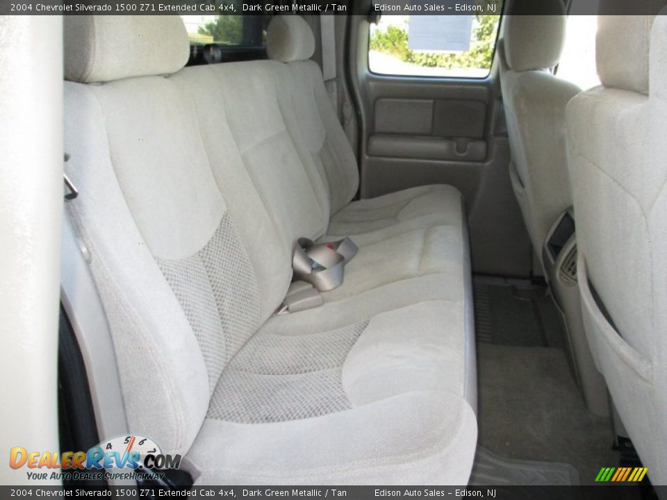 Rear Seat of 2004 Chevrolet Silverado 1500 Z71 Extended Cab 4x4 Photo #20