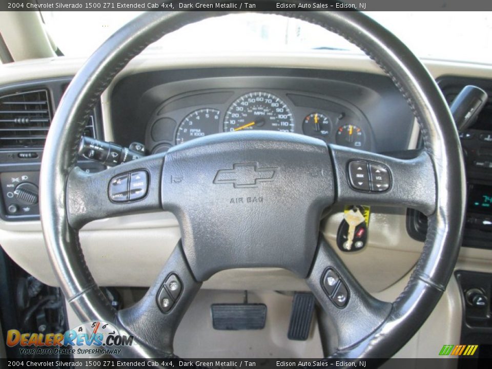 2004 Chevrolet Silverado 1500 Z71 Extended Cab 4x4 Steering Wheel Photo #23