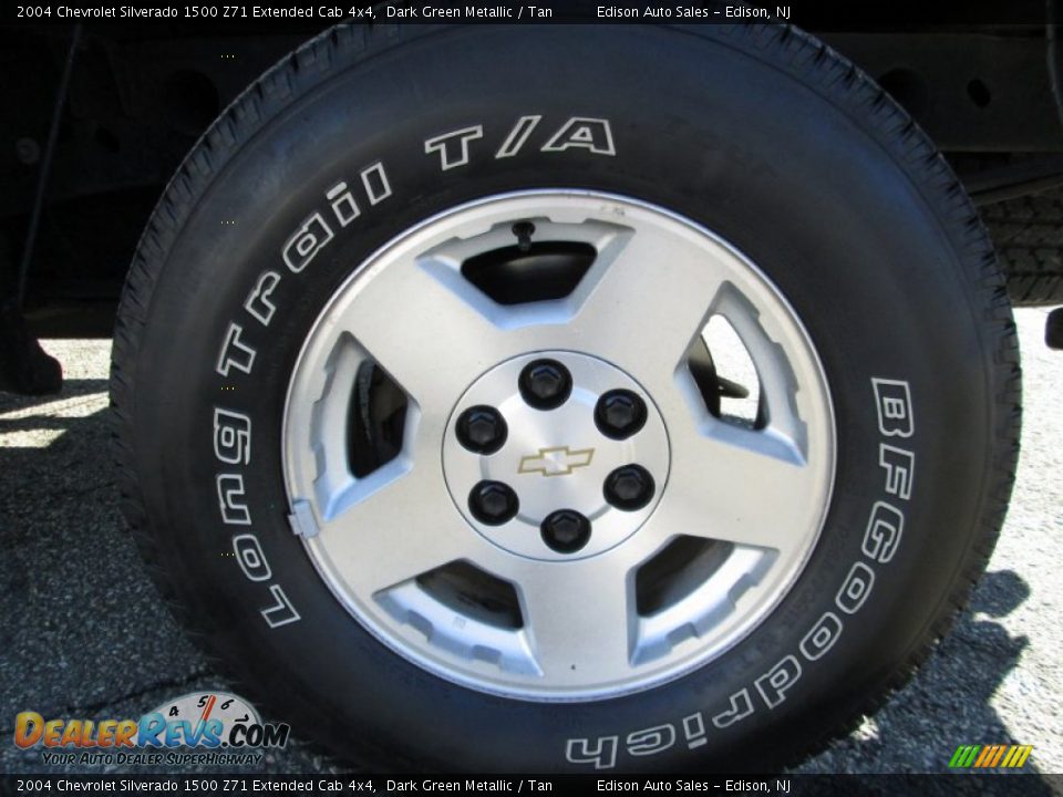 2004 Chevrolet Silverado 1500 Z71 Extended Cab 4x4 Wheel Photo #29