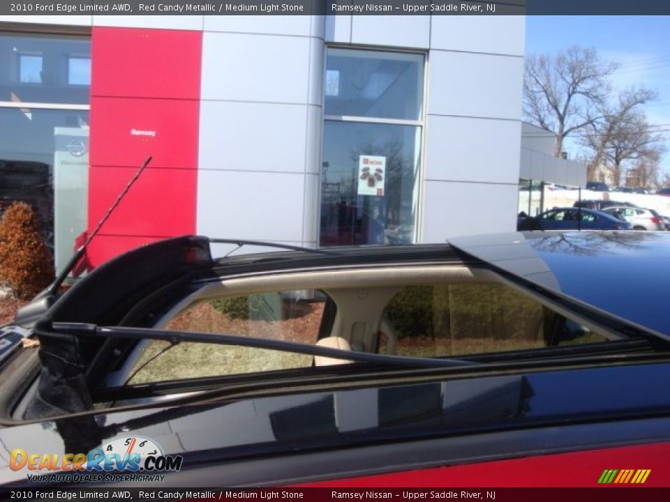 2010 Ford Edge Limited AWD Red Candy Metallic / Medium Light Stone Photo #5