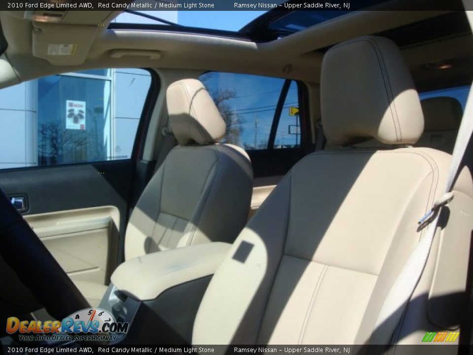 2010 Ford Edge Limited AWD Red Candy Metallic / Medium Light Stone Photo #12