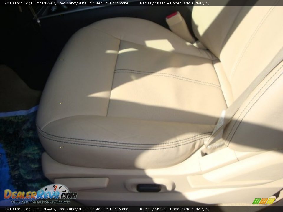 2010 Ford Edge Limited AWD Red Candy Metallic / Medium Light Stone Photo #13