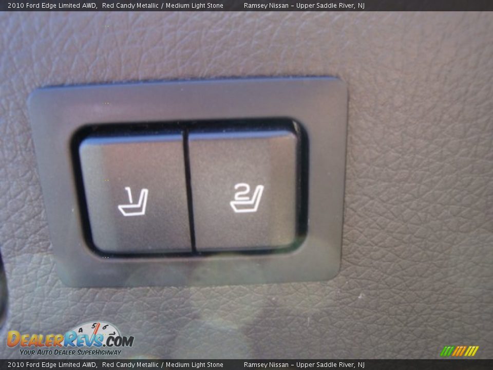 2010 Ford Edge Limited AWD Red Candy Metallic / Medium Light Stone Photo #14