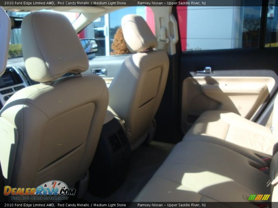 2010 Ford Edge Limited AWD Red Candy Metallic / Medium Light Stone Photo #15