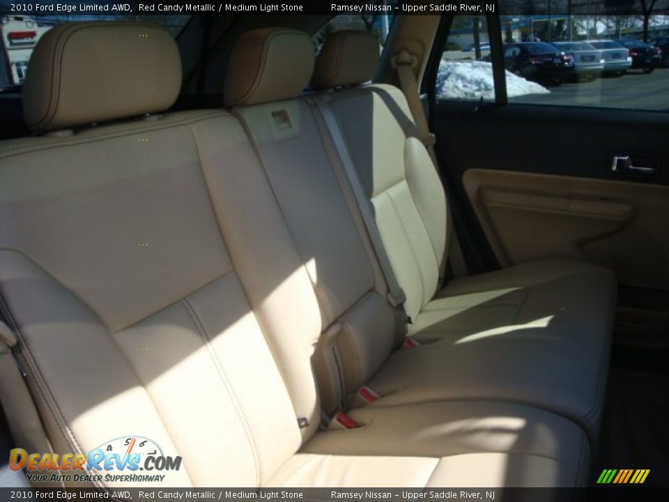 2010 Ford Edge Limited AWD Red Candy Metallic / Medium Light Stone Photo #16