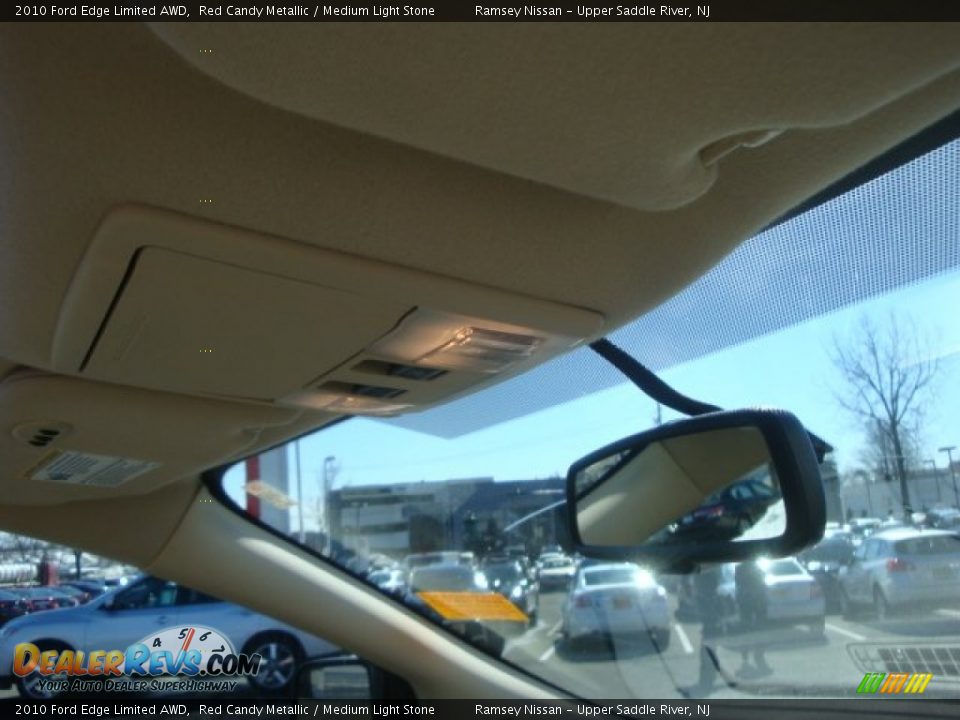 2010 Ford Edge Limited AWD Red Candy Metallic / Medium Light Stone Photo #18
