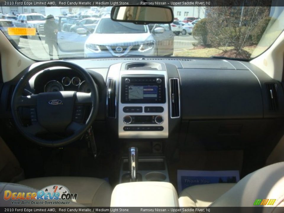 2010 Ford Edge Limited AWD Red Candy Metallic / Medium Light Stone Photo #20