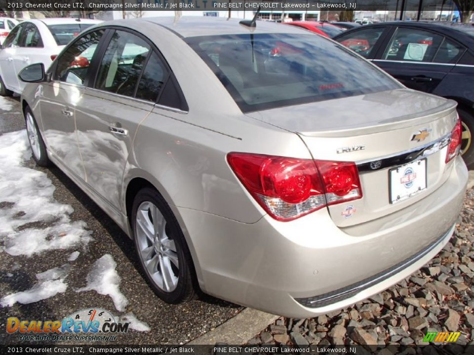 2013 Chevrolet Cruze LTZ Champagne Silver Metallic / Jet Black Photo #2