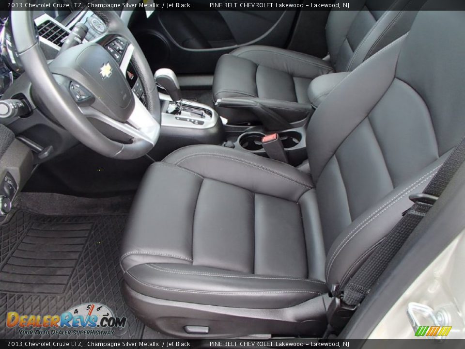 2013 Chevrolet Cruze LTZ Champagne Silver Metallic / Jet Black Photo #3