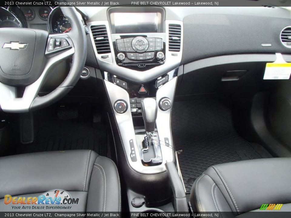 2013 Chevrolet Cruze LTZ Champagne Silver Metallic / Jet Black Photo #6