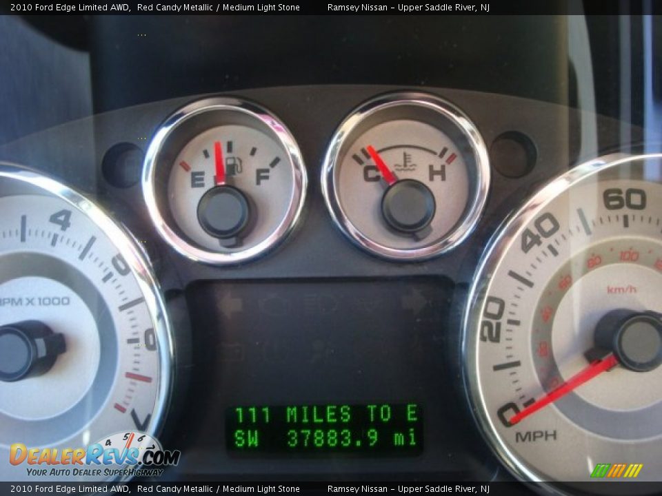 2010 Ford Edge Limited AWD Red Candy Metallic / Medium Light Stone Photo #23