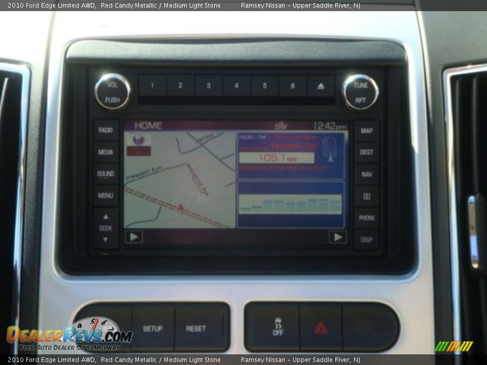 2010 Ford Edge Limited AWD Red Candy Metallic / Medium Light Stone Photo #24