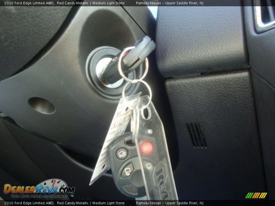 2010 Ford Edge Limited AWD Red Candy Metallic / Medium Light Stone Photo #26