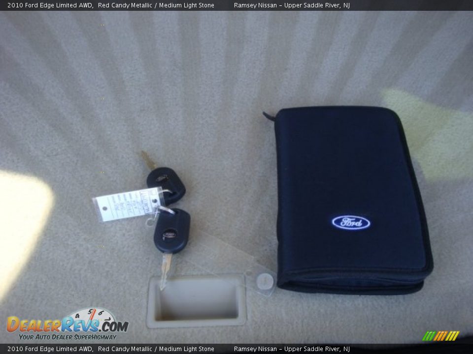 2010 Ford Edge Limited AWD Red Candy Metallic / Medium Light Stone Photo #28