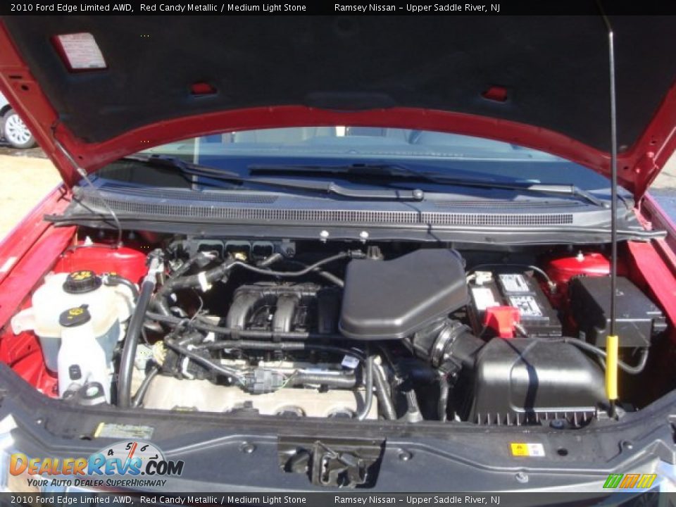 2010 Ford Edge Limited AWD Red Candy Metallic / Medium Light Stone Photo #29